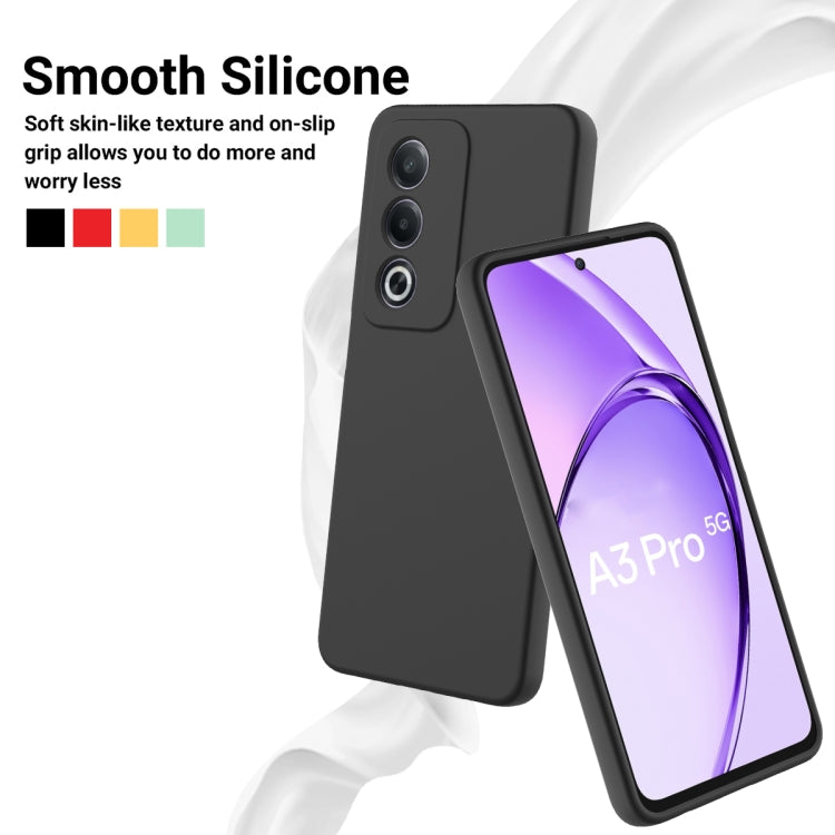 Solid Color Liquid Silicone Dropproof Full Coverage Phone Case, For OPPO A3 Pro 5G India, For OPPO F27 5G, For OPPO Reno12 F 5G / 4G / F27, For OPPO Reno12 Pro 5G Global, For OPPO Reno12 5G Global, For OPPO F27 Pro / F27 Pro+