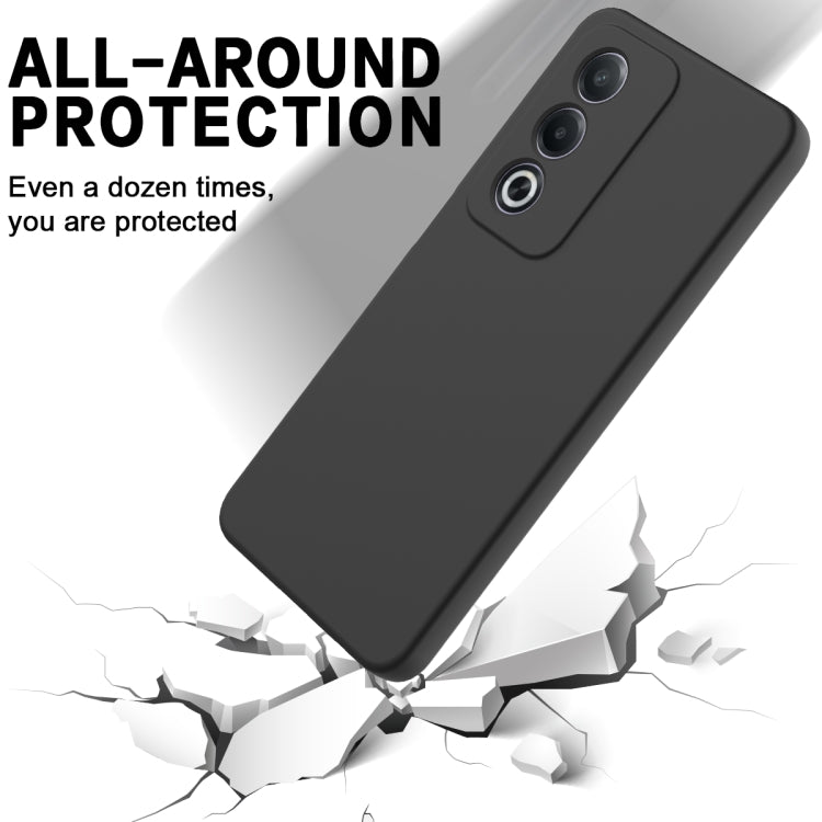 Solid Color Liquid Silicone Dropproof Full Coverage Phone Case, For OPPO A3 Pro 5G India, For OPPO F27 5G, For OPPO Reno12 F 5G / 4G / F27, For OPPO Reno12 Pro 5G Global, For OPPO Reno12 5G Global, For OPPO F27 Pro / F27 Pro+