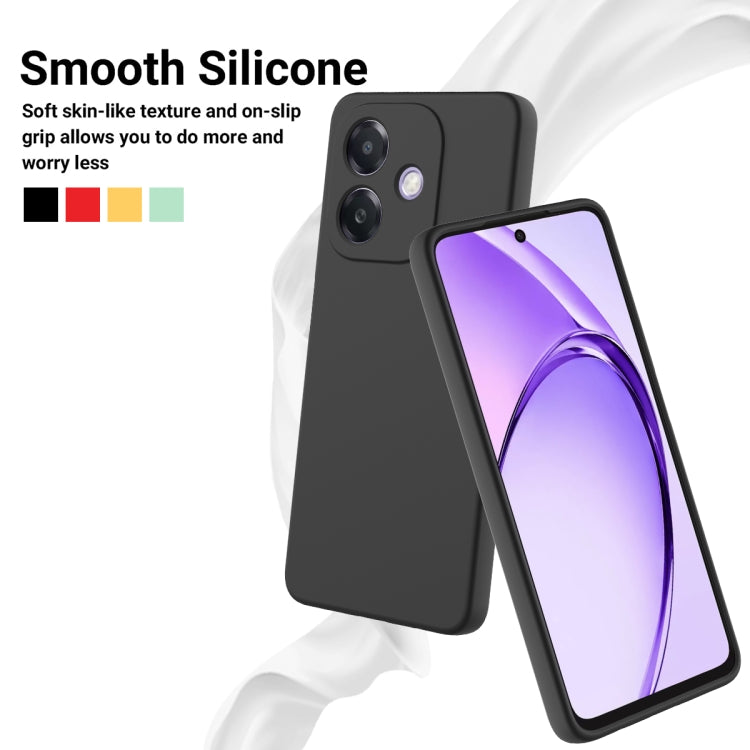 Solid Color Liquid Silicone Dropproof Full Coverage Phone Case, For OPPO A3x / A5i 4G, For OPPO A3 Pro 5G India, For OPPO F27 5G, For OPPO Reno12 F 5G / 4G / F27, For OPPO Reno12 Pro 5G Global, For OPPO Reno12 5G Global