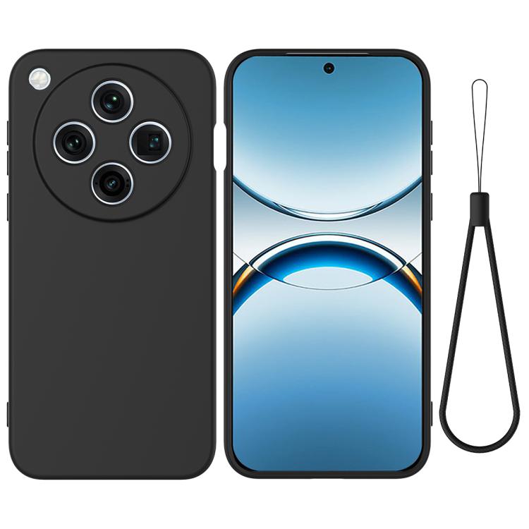 Solid Color Liquid Silicone Dropproof Full Coverage Phone Case, For OPPO F23 5G / A98 5G / A1 5G, For OPPO Find X8 Pro, For OPPO Find X6 Pro, For OPPO Reno8 4G