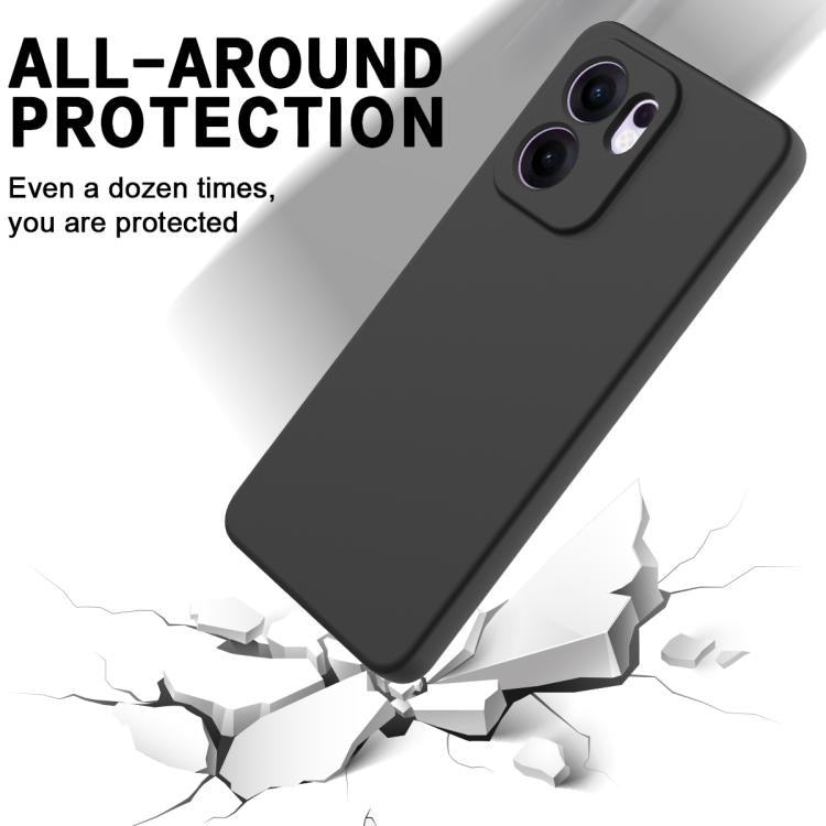 Solid Color Liquid Silicone Dropproof Full Coverage Phone Case, For OPPO Reno13 F 4G / 5G, For OPPO Find X8, For OPPO A3x / A5i 4G, For OPPO A3 Pro 5G India, For OPPO F27 5G, For OPPO Reno12 F 5G / 4G / F27