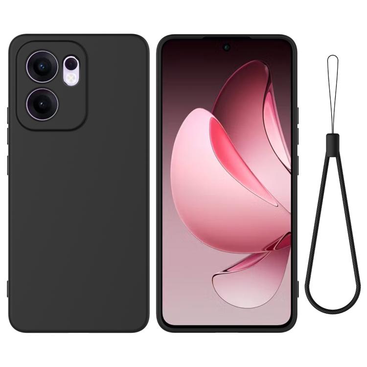 Solid Color Liquid Silicone Dropproof Full Coverage Phone Case, For OPPO Reno13 F 4G / 5G, For OPPO Find X8, For OPPO A3x / A5i 4G, For OPPO A3 Pro 5G India, For OPPO F27 5G, For OPPO Reno12 F 5G / 4G / F27