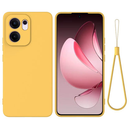Solid Color Liquid Silicone Dropproof Full Coverage Phone Case, For OPPO F29 5G / A5 2025, For OPPO A5 Pro 5G, For OPPO Reno13 Pro 5G Global, For OPPO Reno13 5G Global, For OPPO Reno13 F 4G / 5G, For OPPO Find X8