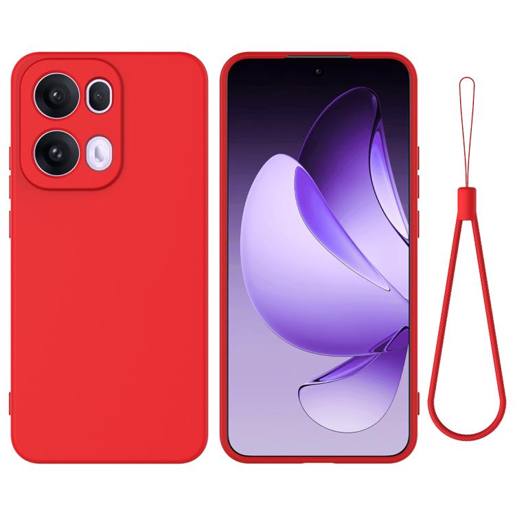 Solid Color Liquid Silicone Dropproof Full Coverage Phone Case, For OPPO A5 Pro 4G, For OPPO F29 Pro 5G, For OPPO F29 5G / A5 2025, For OPPO A5 Pro 5G, For OPPO Reno13 Pro 5G Global, For OPPO Reno13 5G Global