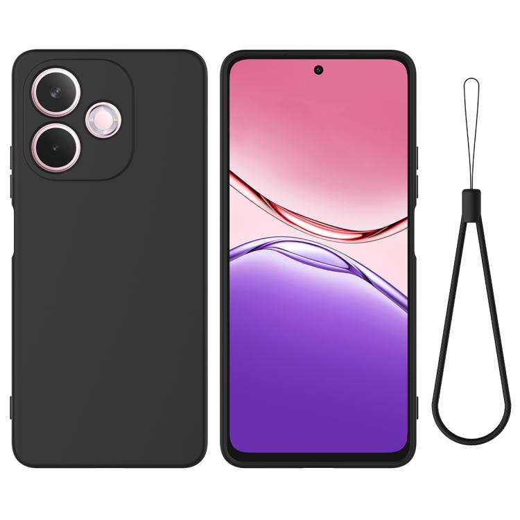 Solid Color Liquid Silicone Dropproof Full Coverage Phone Case, For OPPO A5 Pro 4G, For OPPO F29 Pro 5G, For OPPO F29 5G / A5 2025, For OPPO A5 Pro 5G, For OPPO Reno13 Pro 5G Global, For OPPO Reno13 5G Global