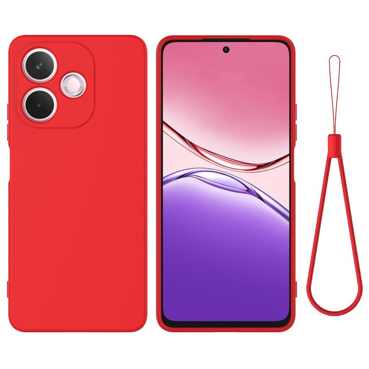 Solid Color Liquid Silicone Dropproof Full Coverage Phone Case, For OPPO F29 5G / A5 2025, For OPPO A5 Pro 5G, For OPPO Reno13 Pro 5G Global, For OPPO Reno13 5G Global, For OPPO Reno13 F 4G / 5G, For OPPO Find X8