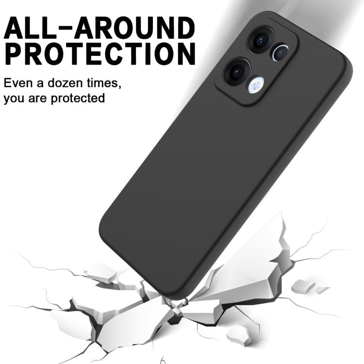 Solid Color Liquid Silicone Dropproof Full Coverage Phone Case, For OPPO Reno13 5G Global, For OPPO Reno13 F 4G / 5G, For OPPO Find X8, For OPPO A3x / A5i 4G, For OPPO A3 Pro 5G India, For OPPO F27 5G
