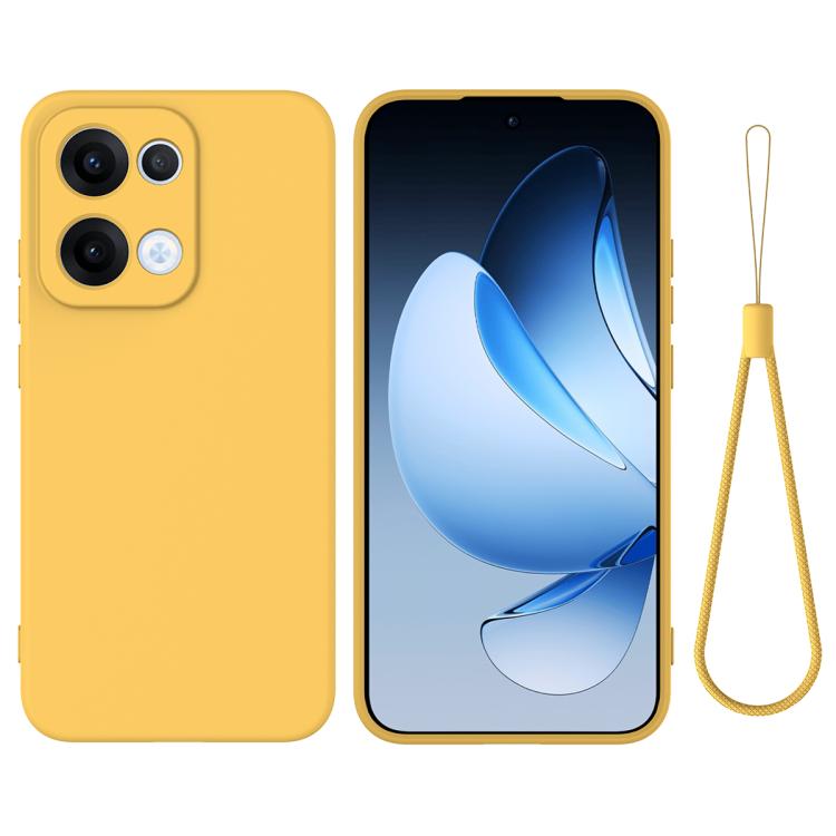 Solid Color Liquid Silicone Dropproof Full Coverage Phone Case, For OPPO F29 5G / A5 2025, For OPPO A5 Pro 5G, For OPPO Reno13 Pro 5G Global, For OPPO Reno13 5G Global, For OPPO Reno13 F 4G / 5G, For OPPO Find X8