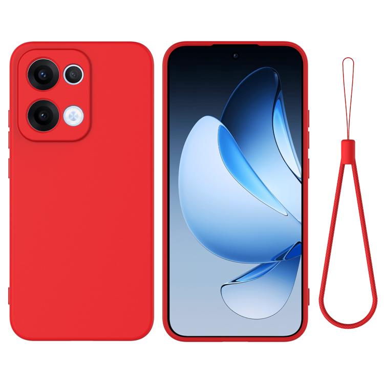Solid Color Liquid Silicone Dropproof Full Coverage Phone Case, For OPPO F29 5G / A5 2025, For OPPO A5 Pro 5G, For OPPO Reno13 Pro 5G Global, For OPPO Reno13 5G Global, For OPPO Reno13 F 4G / 5G, For OPPO Find X8
