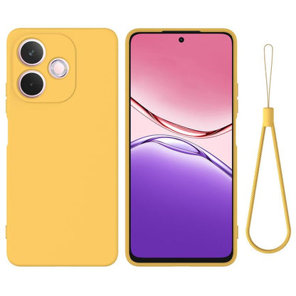 Solid Color Liquid Silicone Dropproof Full Coverage Phone Case, For OPPO A5 Pro 4G, For OPPO F29 Pro 5G, For OPPO F29 5G / A5 2025, For OPPO A5 Pro 5G, For OPPO Reno13 Pro 5G Global, For OPPO Reno13 5G Global