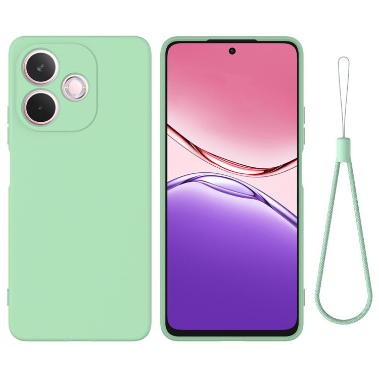 Solid Color Liquid Silicone Dropproof Full Coverage Phone Case, For OPPO A5 Pro 4G, For OPPO F29 Pro 5G, For OPPO F29 5G / A5 2025, For OPPO A5 Pro 5G, For OPPO Reno13 Pro 5G Global, For OPPO Reno13 5G Global