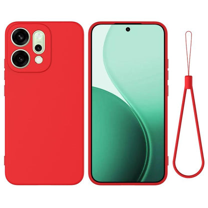 Solid Color Liquid Silicone Dropproof Full Coverage Phone Case, For OPPO A79, For OPPO A5x 4G / 5G, For OPPO A5 4G / 5G Global / A5i Pro 4G, For OPPO Reno14 Pro 5G Global, For OPPO Reno14 5G Global, For OPPO K13 5G