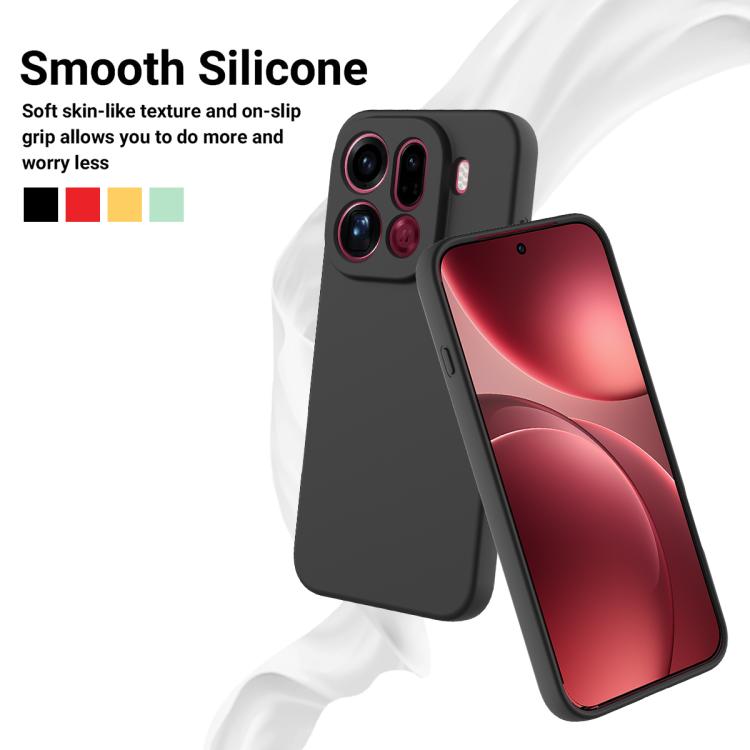 Solid Color Liquid Silicone Dropproof Full Coverage Phone Case, For OPPO Find X9 Pro, For OPPO Reno14 F 5G, For OPPO A79, For OPPO A5x 4G / 5G, For OPPO A5 4G / 5G Global / A5i Pro 4G, For OPPO Reno14 Pro 5G Global