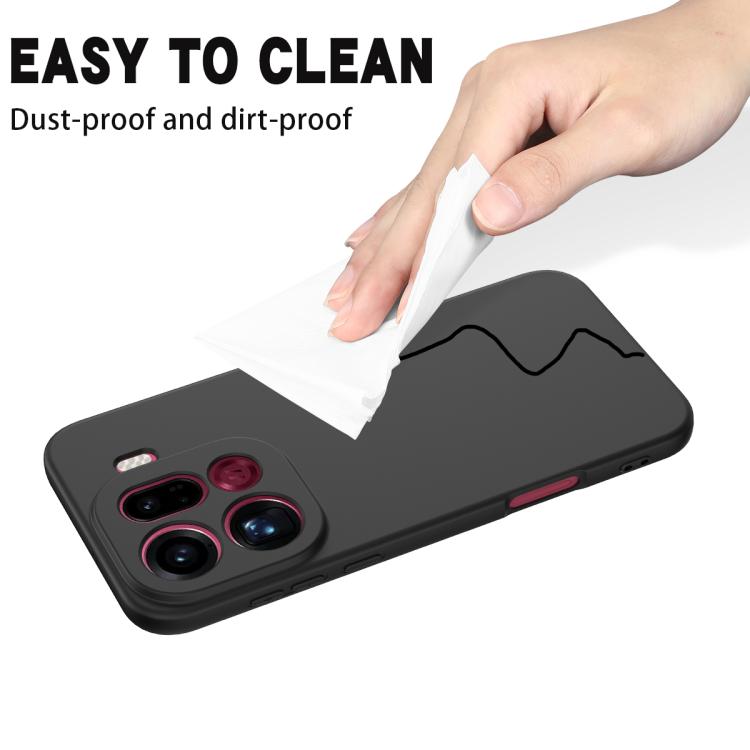 Solid Color Liquid Silicone Dropproof Full Coverage Phone Case, For OPPO Find X9 Pro, For OPPO Reno14 F 5G, For OPPO A79, For OPPO A5x 4G / 5G, For OPPO A5 4G / 5G Global / A5i Pro 4G, For OPPO Reno14 Pro 5G Global