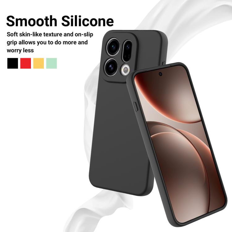 Solid Color Liquid Silicone Dropproof Full Coverage Phone Case, For OPPO Find X9, For OPPO F31 5G / A6 Pro 5G / 4G, For OPPO F31 Pro 5G, For OPPO F31 Pro+ 5G / A6 GT 5G, For OPPO Find X9 Pro, For OPPO Reno14 F 5G