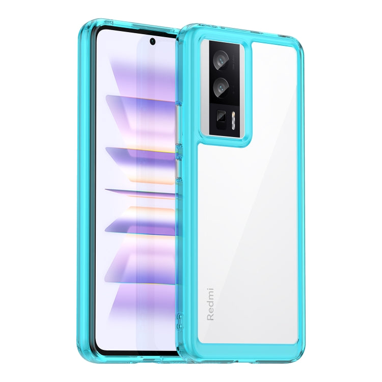 Colorful Series Acrylic Hybrid TPU Phone Case