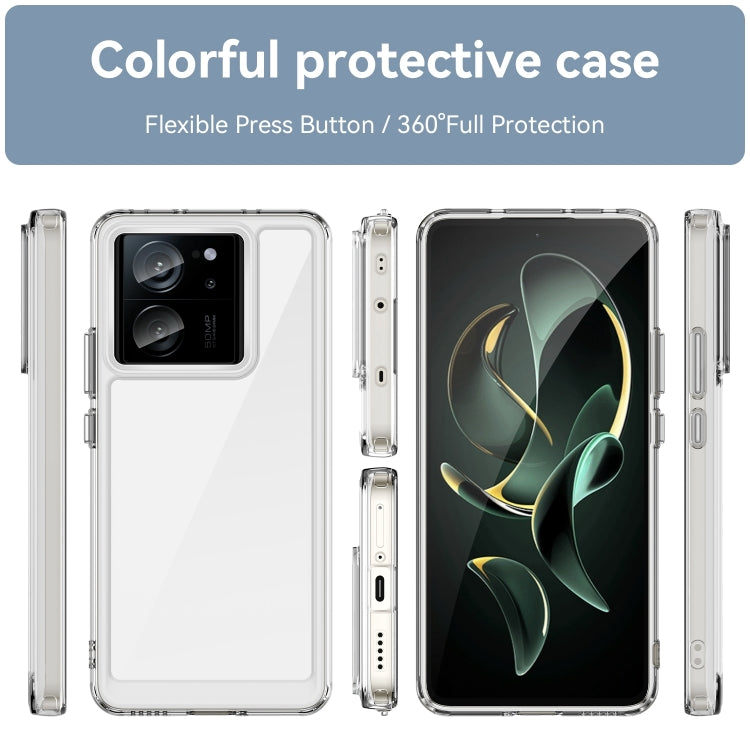 Colorful Series Acrylic Hybrid TPU Phone Case, Series 1