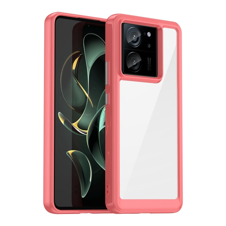 Colorful Series Acrylic Hybrid TPU Phone Case