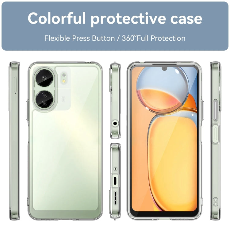 Colorful Series Acrylic Hybrid TPU Phone Case