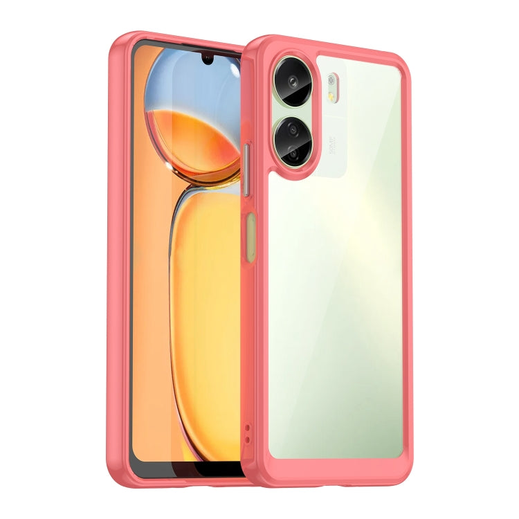Colorful Series Acrylic Hybrid TPU Phone Case