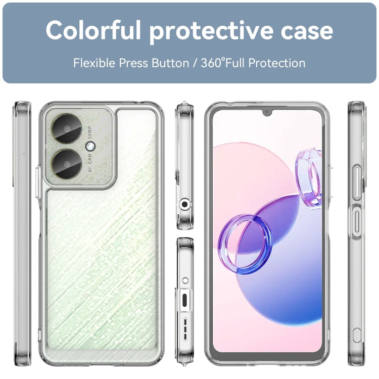 Colorful Series Acrylic Hybrid TPU Phone Case