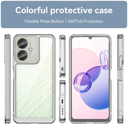Colorful Series Acrylic Hybrid TPU Phone Case