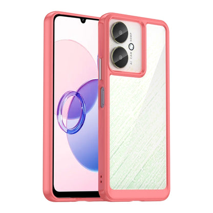 Colorful Series Acrylic Hybrid TPU Phone Case