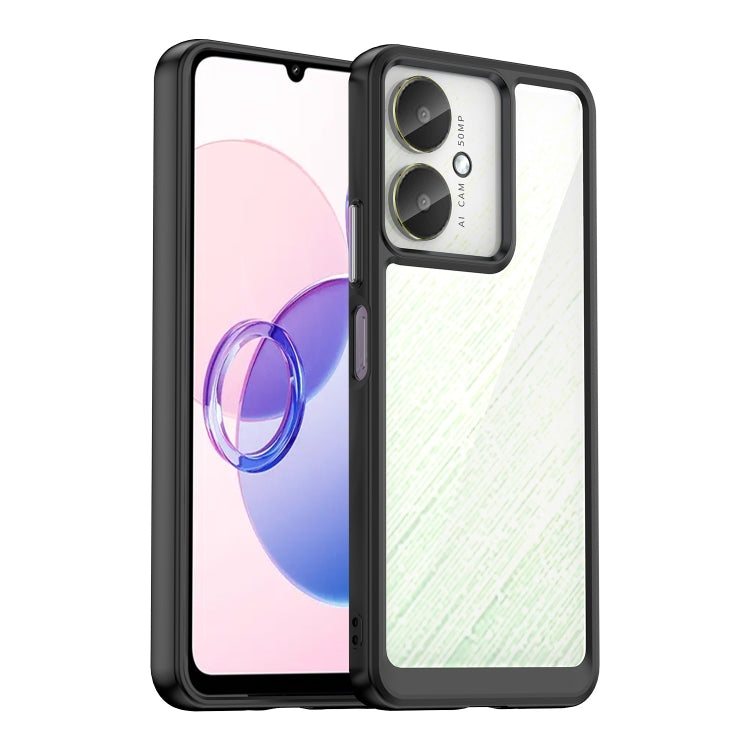 Colorful Series Acrylic Hybrid TPU Phone Case