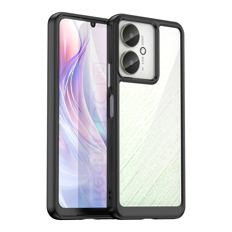 Colorful Series Acrylic Hybrid TPU Phone Case