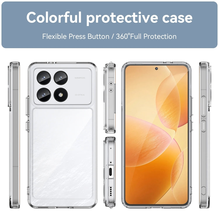 Colorful Series Acrylic Hybrid TPU Phone Case, Series 3