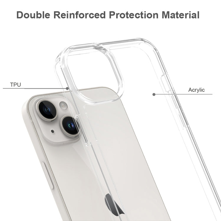Scratchproof Acrylic 1.5mm Phone Case, For iPhone 15 Plus, For iPhone 15