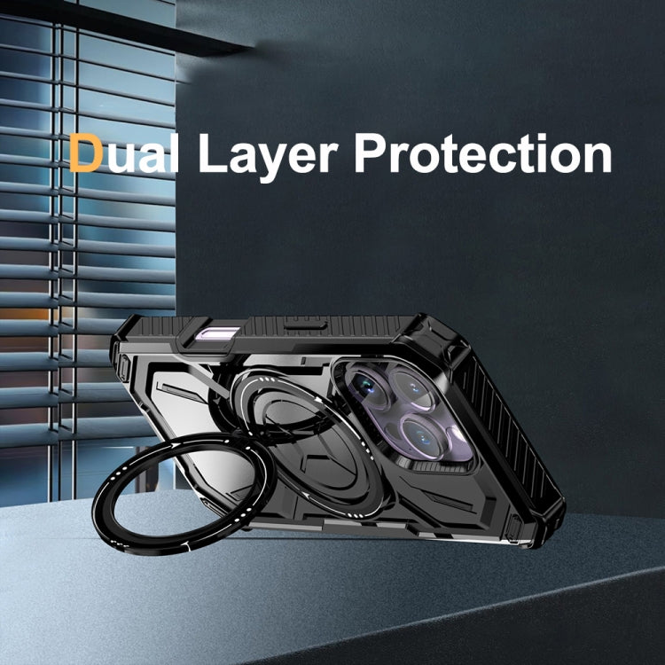 Armor Series Holder Phone Case, For iPhone 16 Pro Max, For iPhone 16 Pro, For iPhone 16 Plus, For iPhone 16