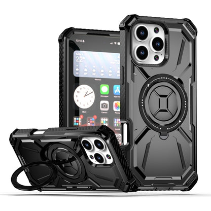 Armor Series Holder Phone Case, For iPhone 16 Pro Max, For iPhone 16 Pro, For iPhone 16 Plus, For iPhone 16
