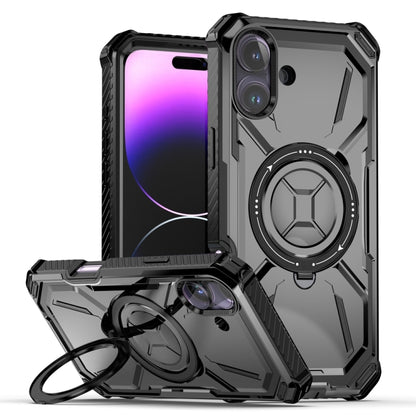 Armor Series Holder Phone Case, For iPhone 16 Pro Max, For iPhone 16 Pro, For iPhone 16 Plus, For iPhone 16