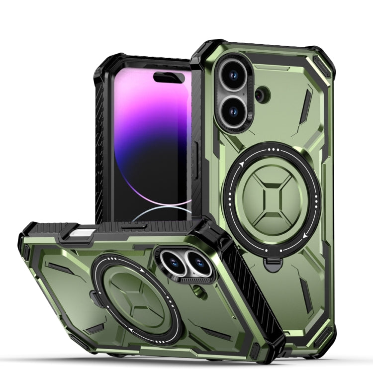 Armor Series Holder Phone Case, For iPhone 16 Pro Max, For iPhone 16 Pro, For iPhone 16 Plus, For iPhone 16