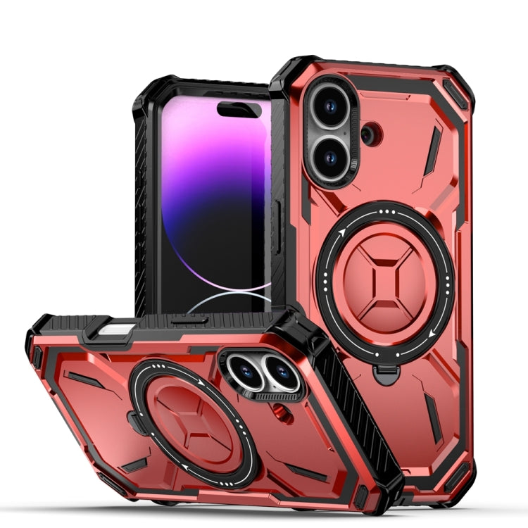 Armor Series Holder Phone Case, For iPhone 16 Pro Max, For iPhone 16 Pro, For iPhone 16 Plus, For iPhone 16