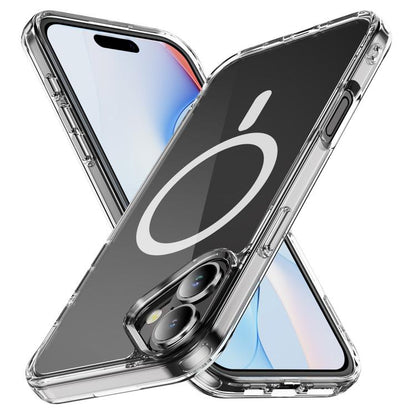 MagSafe Clear Acrylic PC +TPU Phone Case, For iPhone 18, For iPhone 18 Pro, For iPhone 18 Pro Max, For iPhone 17e / 16e, For iPhone 16 Pro Max, For iPhone 16 Pro, For iPhone 16 Plus, For iPhone 16, For iPhone 15 Pro Max, For iPhone 15 Pro              ...