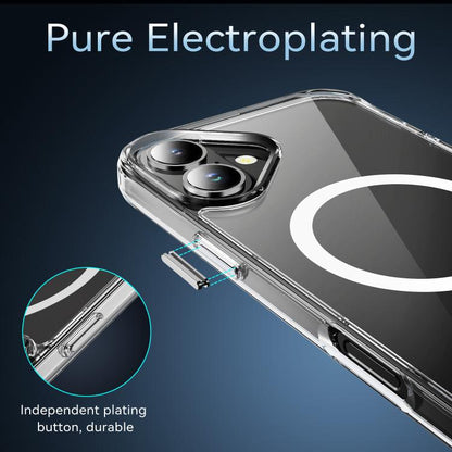 MagSafe Clear Acrylic PC +TPU Phone Case, For iPhone 18, For iPhone 18 Pro, For iPhone 18 Pro Max, For iPhone 17e / 16e, For iPhone 16 Pro Max, For iPhone 16 Pro, For iPhone 16 Plus, For iPhone 16, For iPhone 15 Pro Max, For iPhone 15 Pro              ...