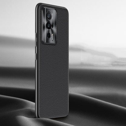 Litchi Texture Genuine Leather Phone Case, For Xiaomi Redmi K60 Ultra, For Xiaomi 13 Ultra, For Xiaomi Redmi K60 Pro, For Xiaomi Redmi K60, For Xiaomi 13 Pro, For Xiaomi 13
