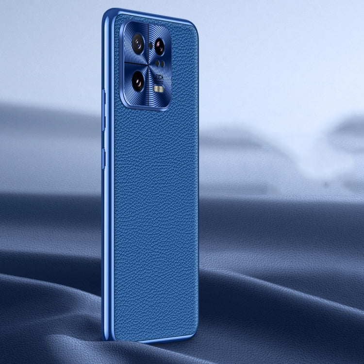 Litchi Texture Genuine Leather Phone Case, For Xiaomi Redmi K60 Ultra, For Xiaomi 13 Ultra, For Xiaomi Redmi K60 Pro, For Xiaomi Redmi K60, For Xiaomi 13 Pro, For Xiaomi 13