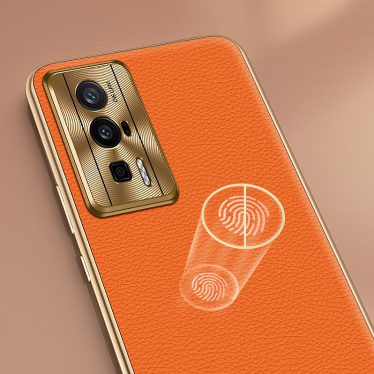 Litchi Texture Genuine Leather Phone Case, For Xiaomi Redmi K60 Ultra, For Xiaomi 13 Ultra, For Xiaomi Redmi K60 Pro, For Xiaomi Redmi K60, For Xiaomi 13 Pro, For Xiaomi 13