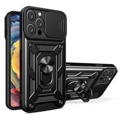Sliding Camera Cover Design TPU+PC Phone Case, For iPhone Air, For iPhone 16e, For iPhone 16 Pro Max