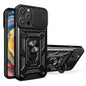 Sliding Camera Cover Design TPU+PC Phone Case, For iPhone Air, For iPhone 16e, For iPhone 16 Pro Max