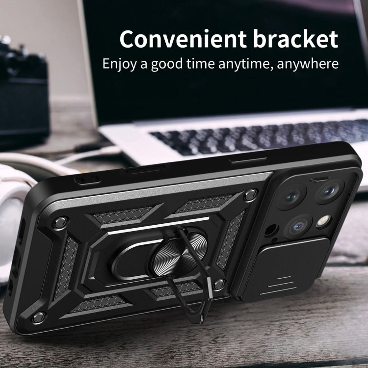 Sliding Camera Cover Design TPU+PC Phone Case, For iPhone 16 Pro, For iPhone 16 Plus, For iPhone 16, For iPhone 15 Pro