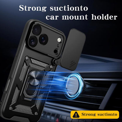 Sliding Camera Cover Design TPU+PC Phone Case, For iPhone 17 Pro Max, For iPhone 17 Pro, For iPhone 17