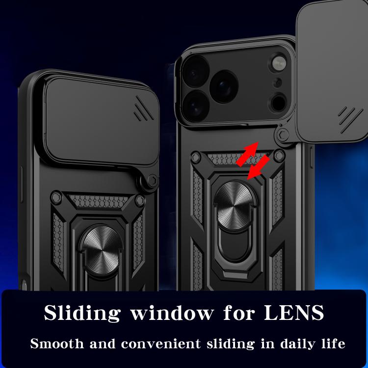 Sliding Camera Cover Design TPU+PC Phone Case, For iPhone 17 Pro Max, For iPhone 17 Pro, For iPhone 17