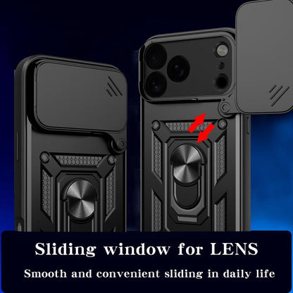 Sliding Camera Cover Design TPU+PC Phone Case, For iPhone 17 Pro Max, For iPhone 17 Pro, For iPhone 17