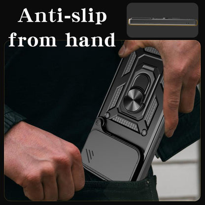 Sliding Camera Cover Design TPU+PC Phone Case, For iPhone 17 Pro Max, For iPhone 17 Pro, For iPhone 17