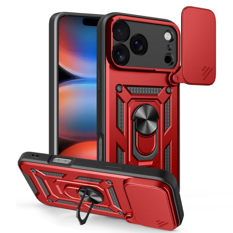 Sliding Camera Cover Design TPU+PC Phone Case, For iPhone 17 Pro Max, For iPhone 17 Pro, For iPhone 17