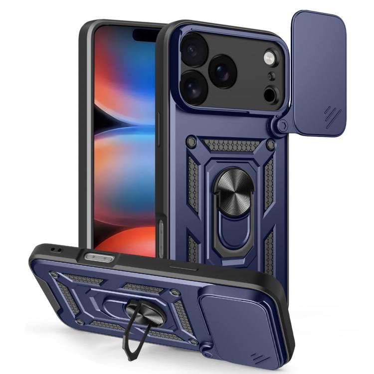 Sliding Camera Cover Design TPU+PC Phone Case, For iPhone 17 Pro Max, For iPhone 17 Pro, For iPhone 17